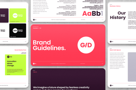 Download Brand Guidelines - Photoshop Template - Shop Collection