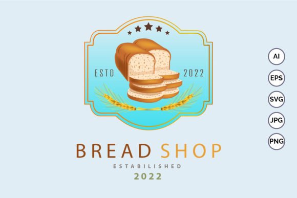 Download Bread Shop Bakery Logo Design Template - Shop Collection