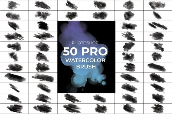 Download Pro Watercolor Photoshop Brush - Shop Collection