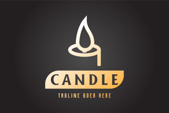 Download Luxury Candle for Spa Wellness Yoga Logo - Luxury Collection