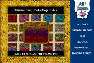 Download 20 Shimmering Photoshop Layer Styles - Shop Collection
