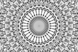 Download Grey Seamless Triangle Mandala Pattern - Triangle Collection