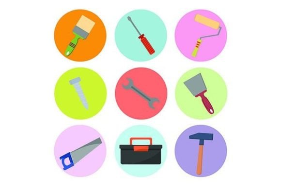 Download Construction Tools. Building Repair Hand - Repair Collection
